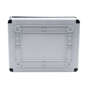 Caja de distribución de energía de 8 vías Caja de plástico impermeable eléctrica ATS 15x9x20 cm