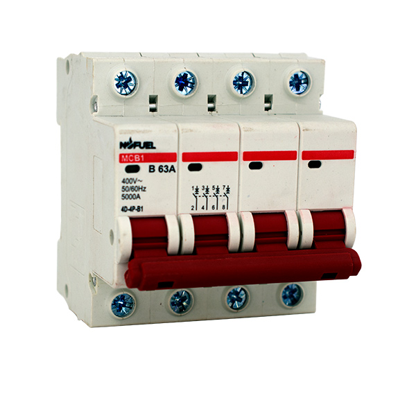 Europe style for Overload Protection Thermal Relay -
 NB1-63 Four Pole din rail circuit breaker – Simply Buy