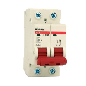 Factory selling Micro Circuit Breaker -
 NB1 2Pole din rail circuit breaker – Simply Buy