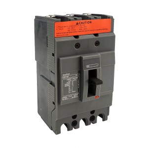 EZC100F3050 circuit breaker EasyPact EZC100F TMD 50A 3 poles 3d