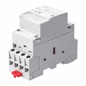 GYHC 4P 25A 2NO 2NC AC 220V/230V Manual Control Household Contactor Din Rail Type