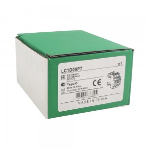 LC1D09P7 Contactor TeSys Deca 3P 9A 230VAC 50/60Hz coil