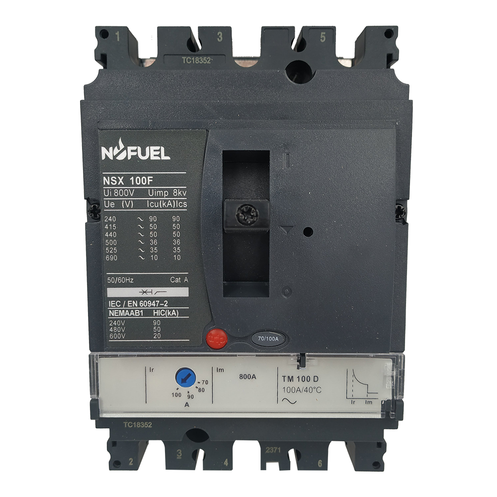 China Gold Supplier for Three-phase Contactor Relay -
 Compact NSX Circuit Breaker NSX100F TM80D LV429631 3Pole 50KA – Simply Buy