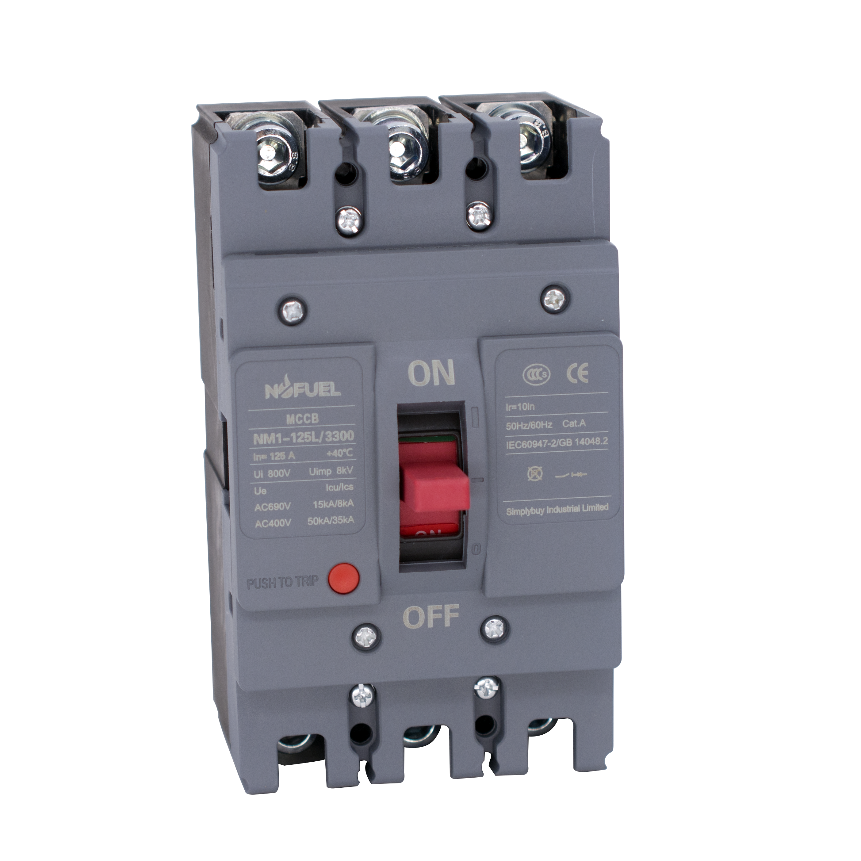 Factory best selling High Quality Contactor -
 NM1 Circuit Breaker NM1-125 3Pole 35KA – Simply Buy