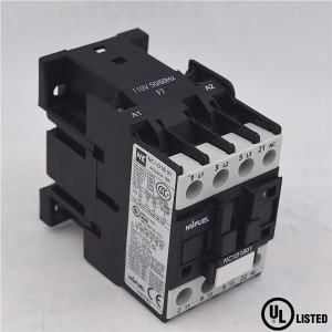 NC1D2510 ផ្សព្វផ្សាយ Contactor ជាមួយ UL រាយ